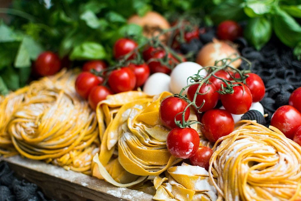 Pâtes et tomates