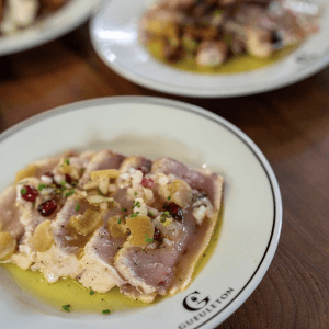 Carpaccio de boeuf (Gueuleton)