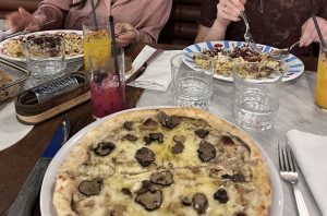 pizza à la truffe chéri chéri toulouse